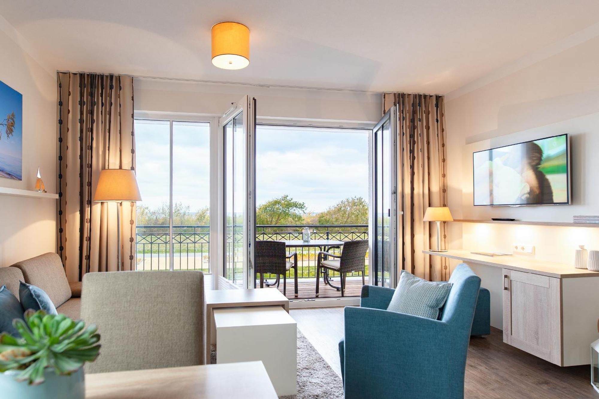 Aparthotel Waterkant Suites - Fewos Am Meer Mit Spa Börgerende-Rethwisch Quarto foto